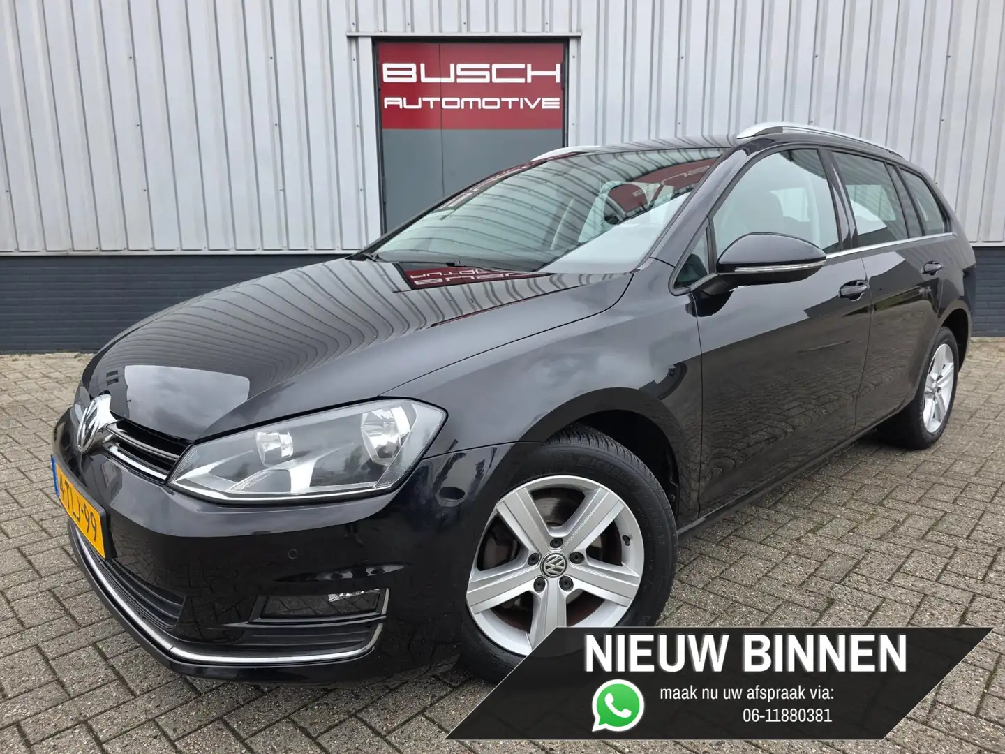 Volkswagen Golf Variant 1.4 TSI Highline | VAN 2e EIGENAAR | Schwarz - 1