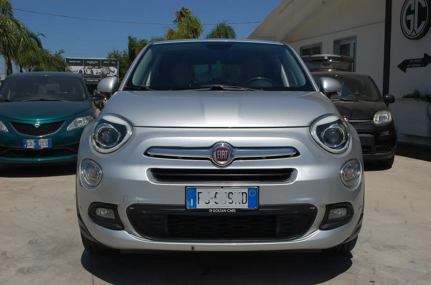 Fiat 500X 1.6 mjt Lounge 4x2 120CV Uff Italy Pelle Navi USB Argento - 2