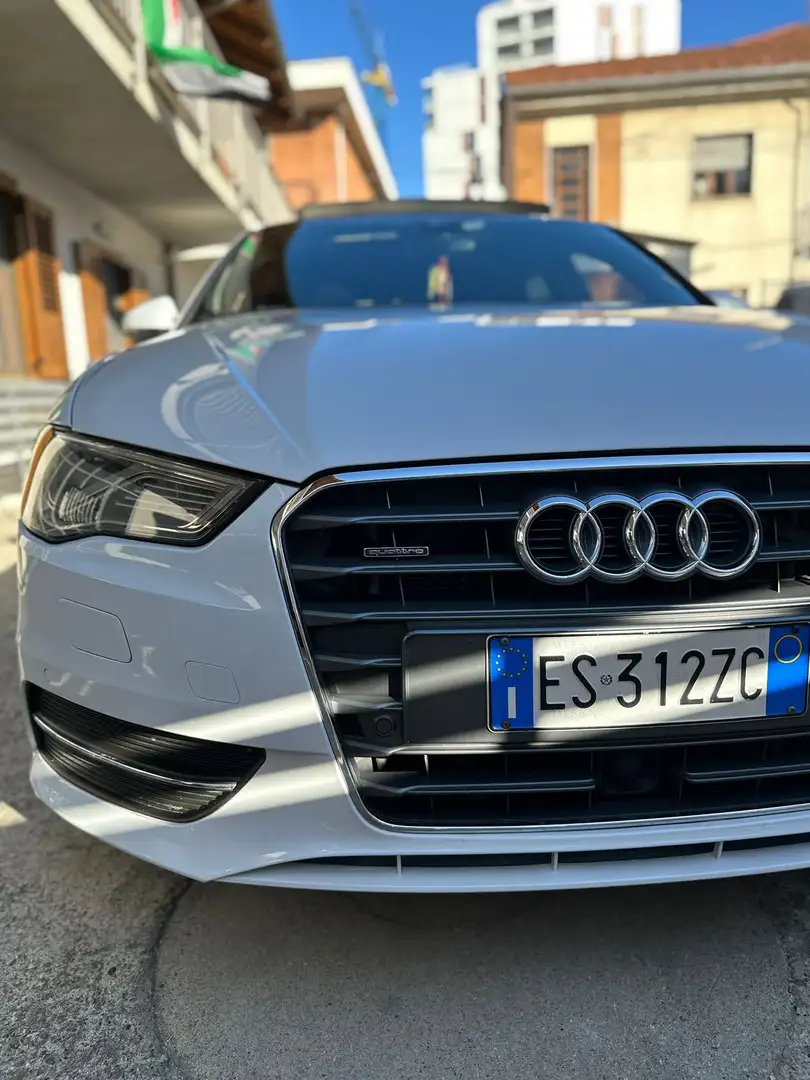 Audi A3 Sportback 2.0 tdi Edition quattro 184cv s-tronic Bianco - 2