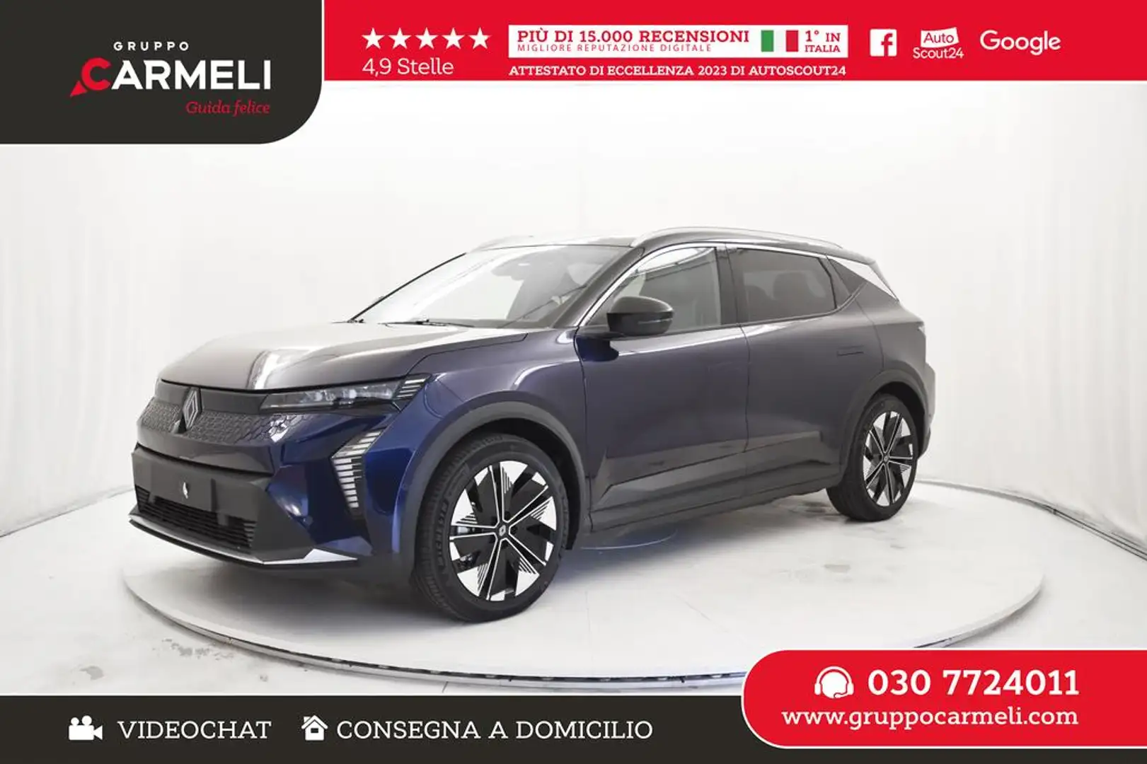 Renault Scenic Techno comfort range 170cv KM0 Blu/Azzurro - 1