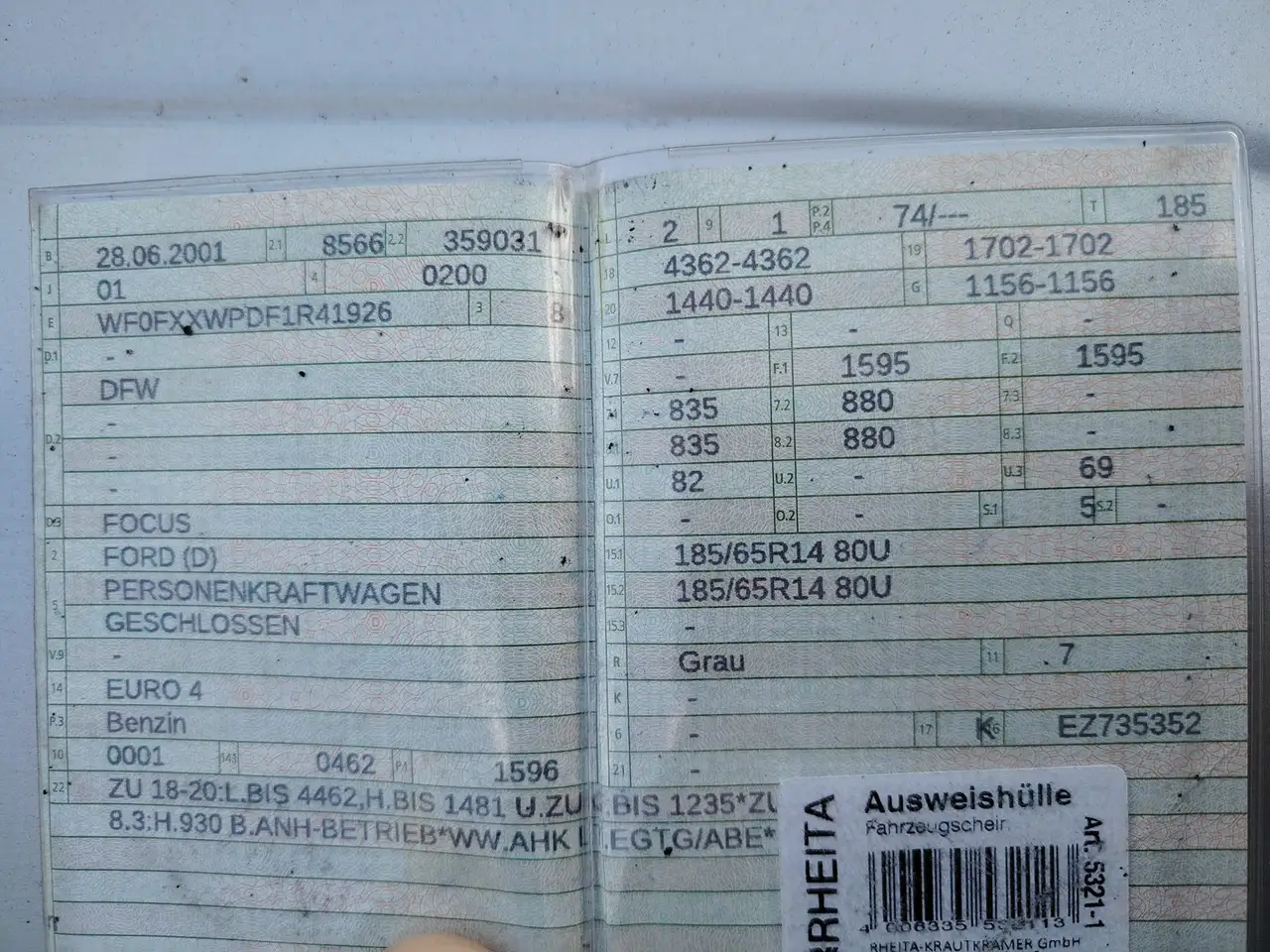Ford Focus Stufenheck fährt nicht mehr Kupplung defekt, foto 9