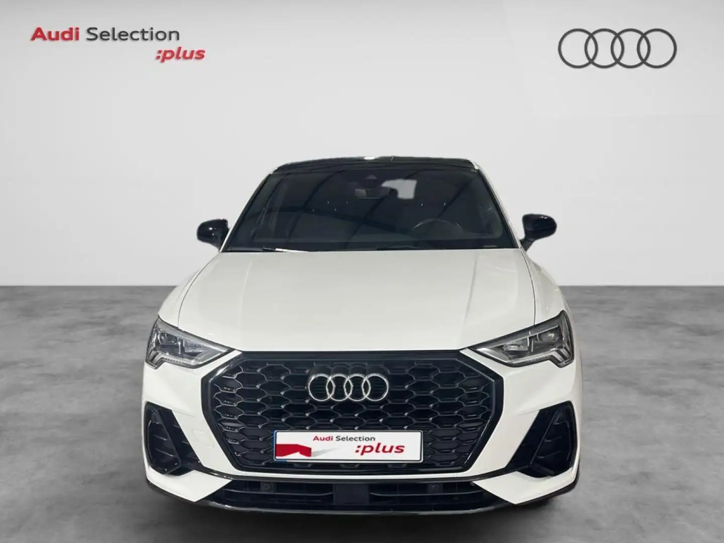 Audi Q3 Sportback 35 TFSI Black line S tronic Blanc - 2