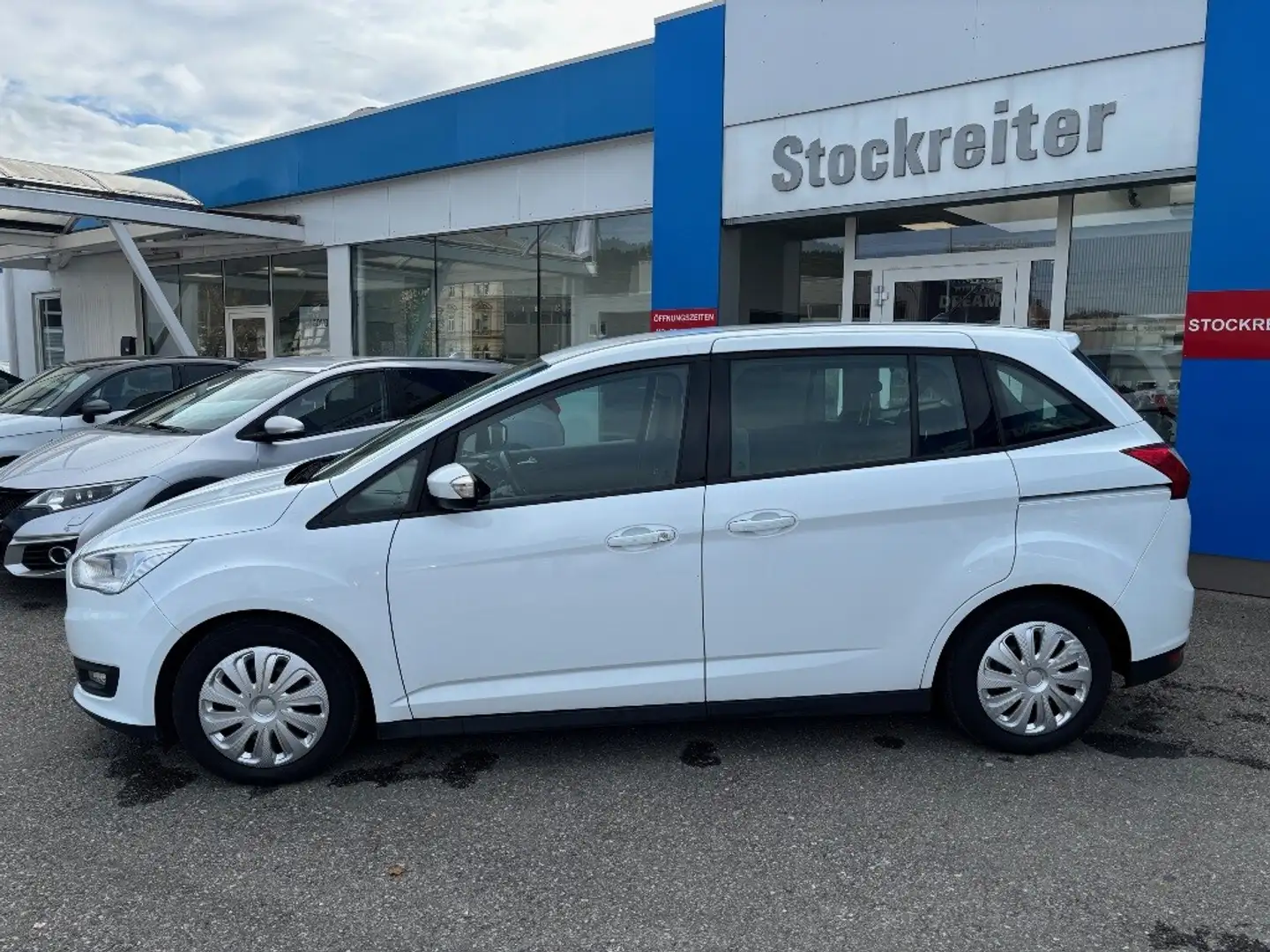 Ford Grand C-Max Grand C-MAX Trend 1,5 TDCi*Navi*Tempo*Freisprech Weiß - 2