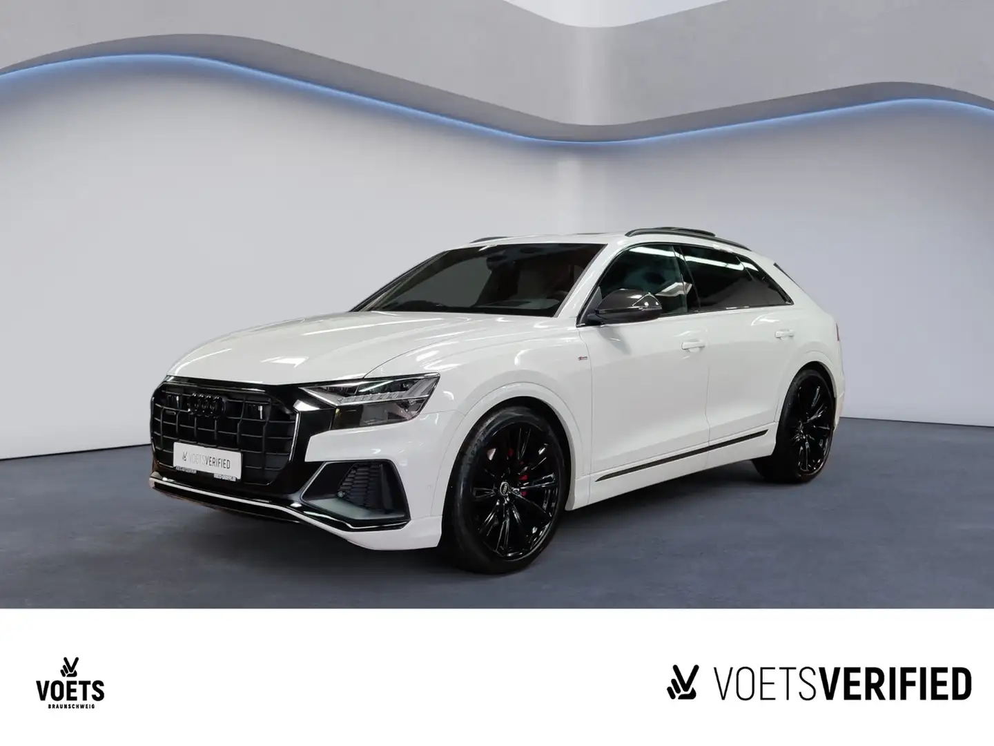 Audi Q8 S-line 50 TDI quattro Tiptronic MATRIX-LED+PDC+... Weiß - 1