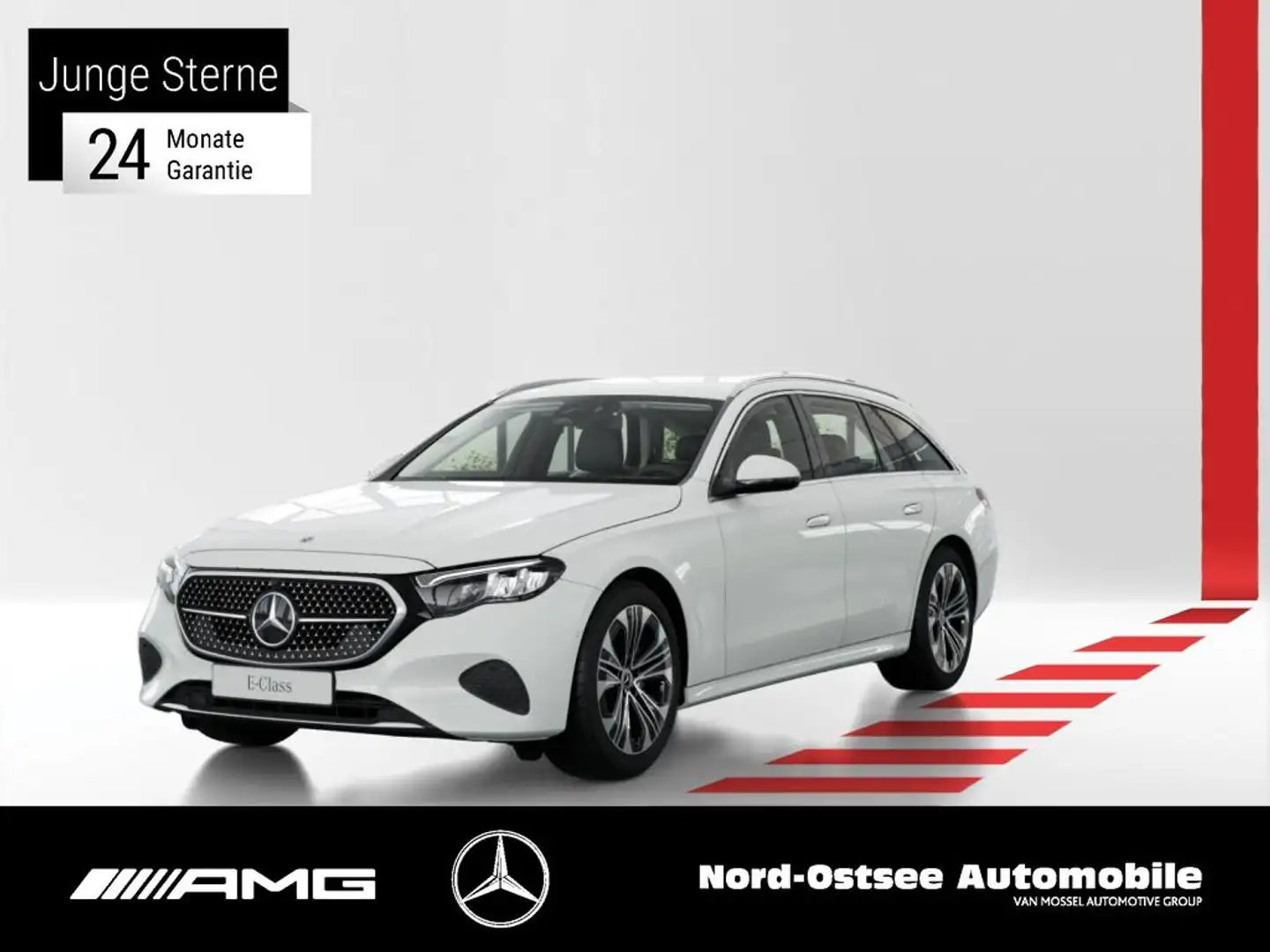 Mercedes-Benz E 220 d T AVANTGARDE ADV. AHK DISTRO KAMERA SHZ Wit - 1