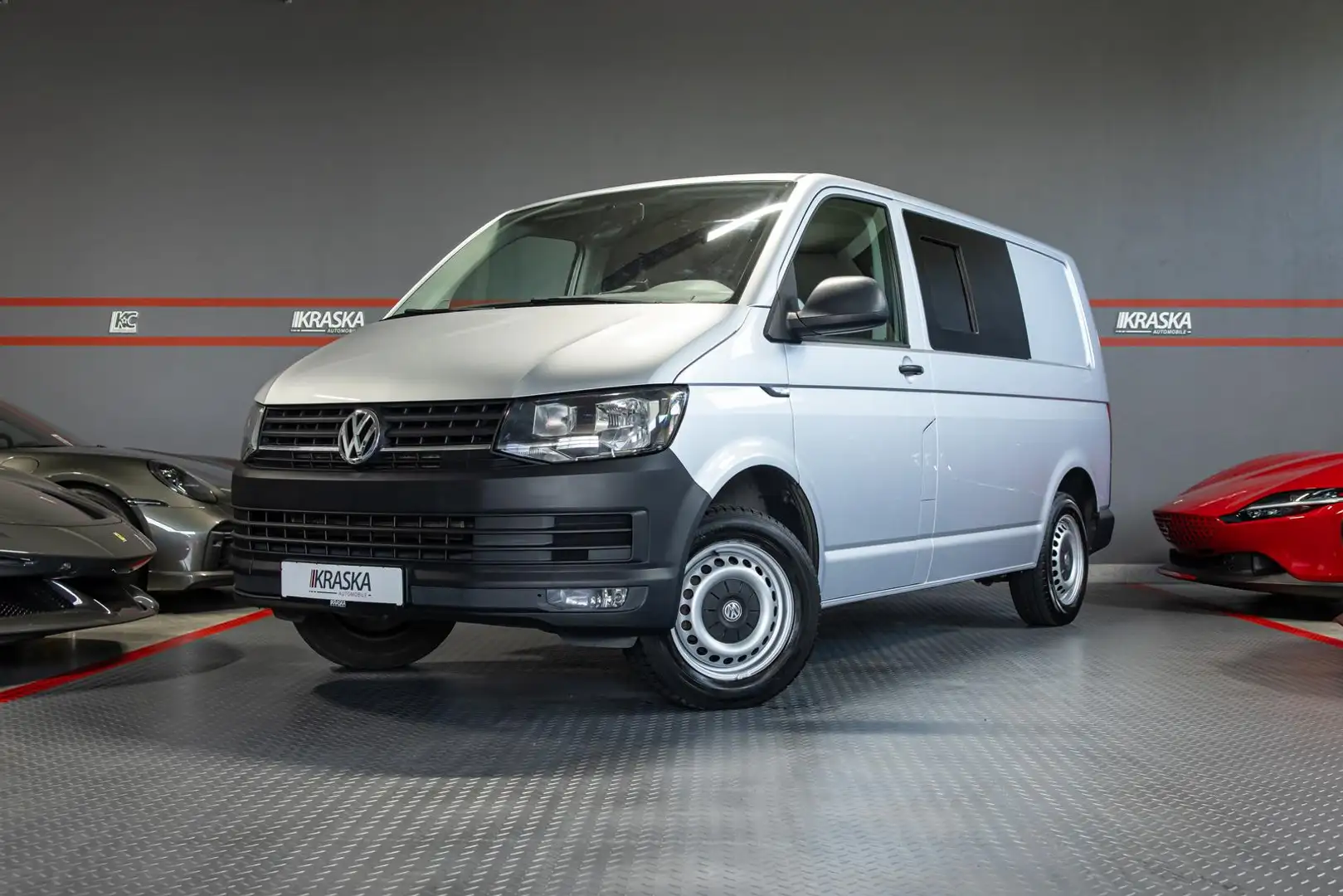 Volkswagen T6 California T6 2.0 TDI Kasten AHK PDC Bett + Küche Klima Silber - 2