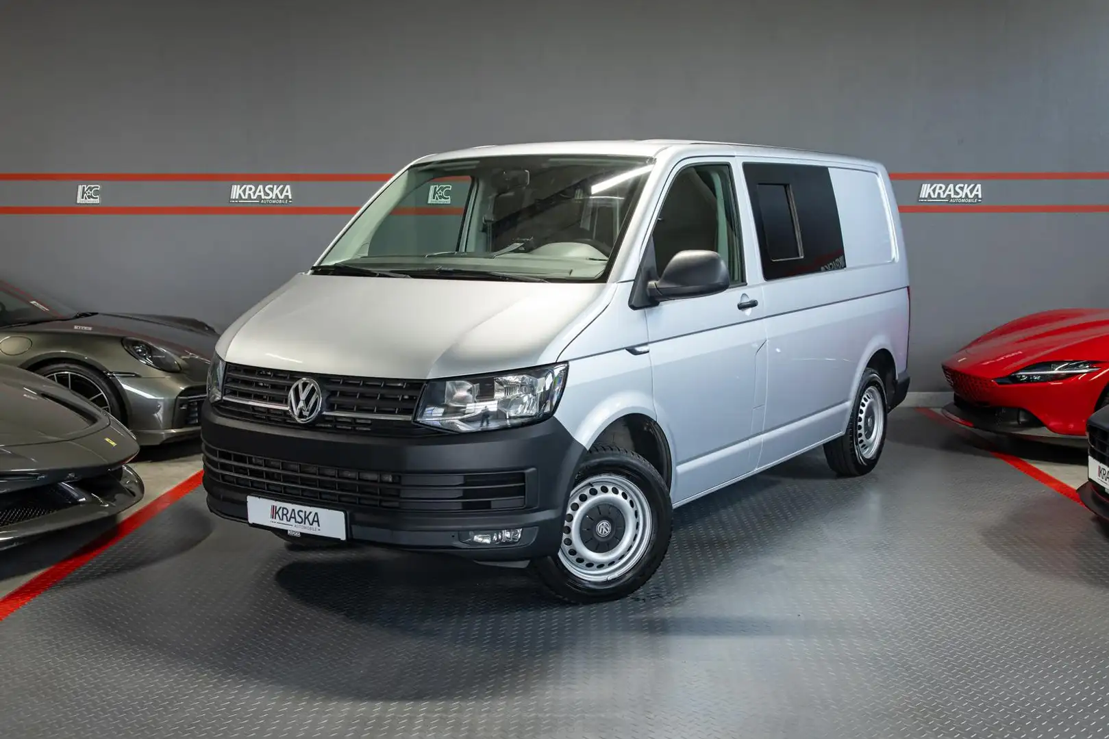 Volkswagen T6 California T6 2.0 TDI Kasten AHK PDC Bett + Küche Klima Silber - 1
