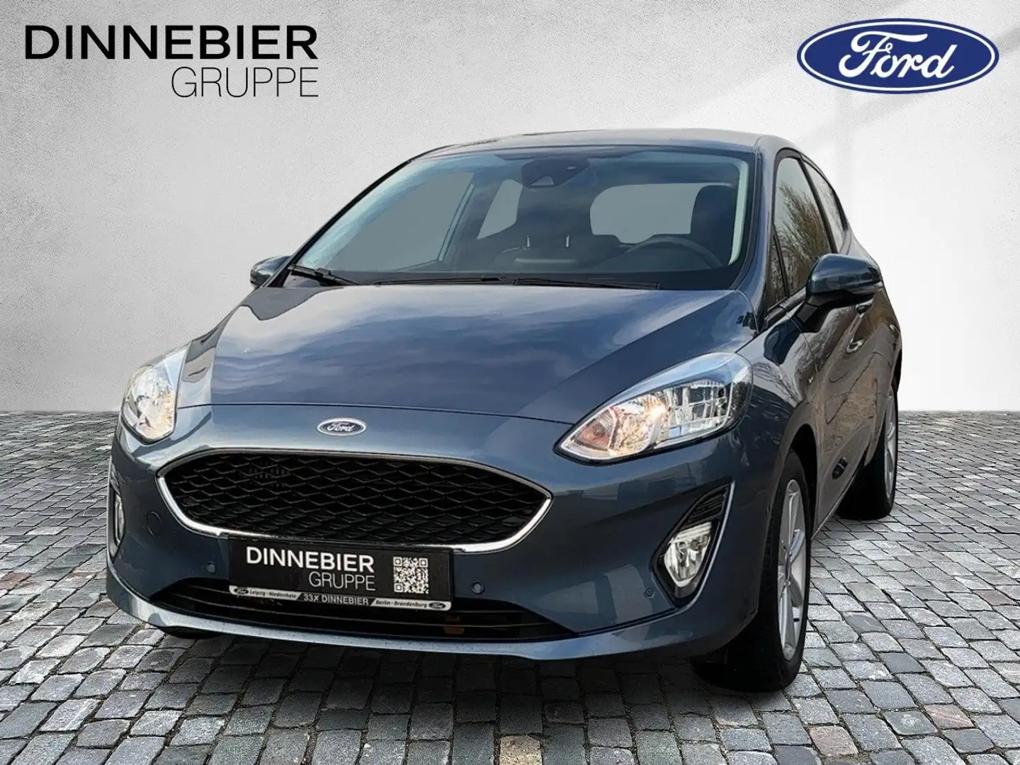 Ford Fiesta Cool&Connect PDC+NAVI+ParkAssit+Klima Bleu - 2