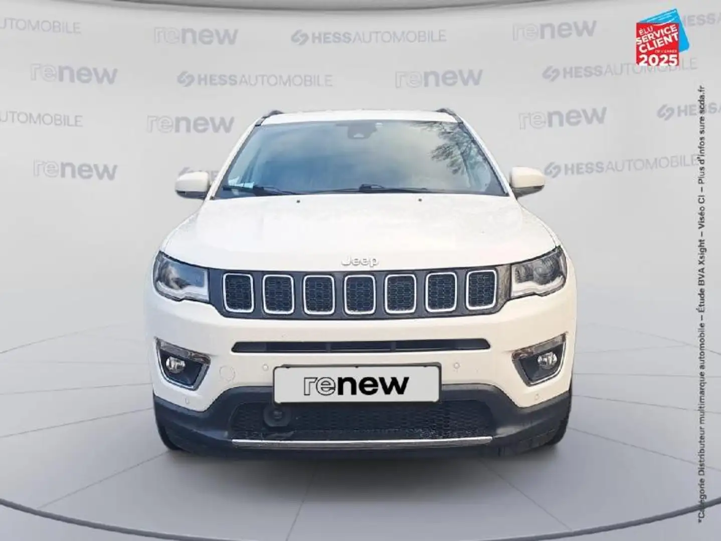 Jeep Compass 1.4 MultiAir II 140ch Limited 4x2 Euro6d-T Blanc - 2