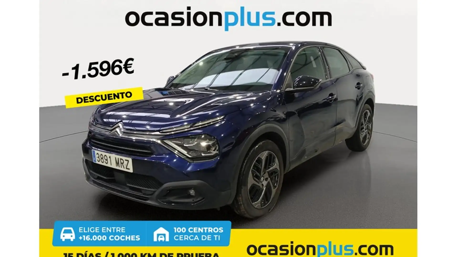 Citroen C4 1.2 PureTech Plus S&S 130 Azul - 1