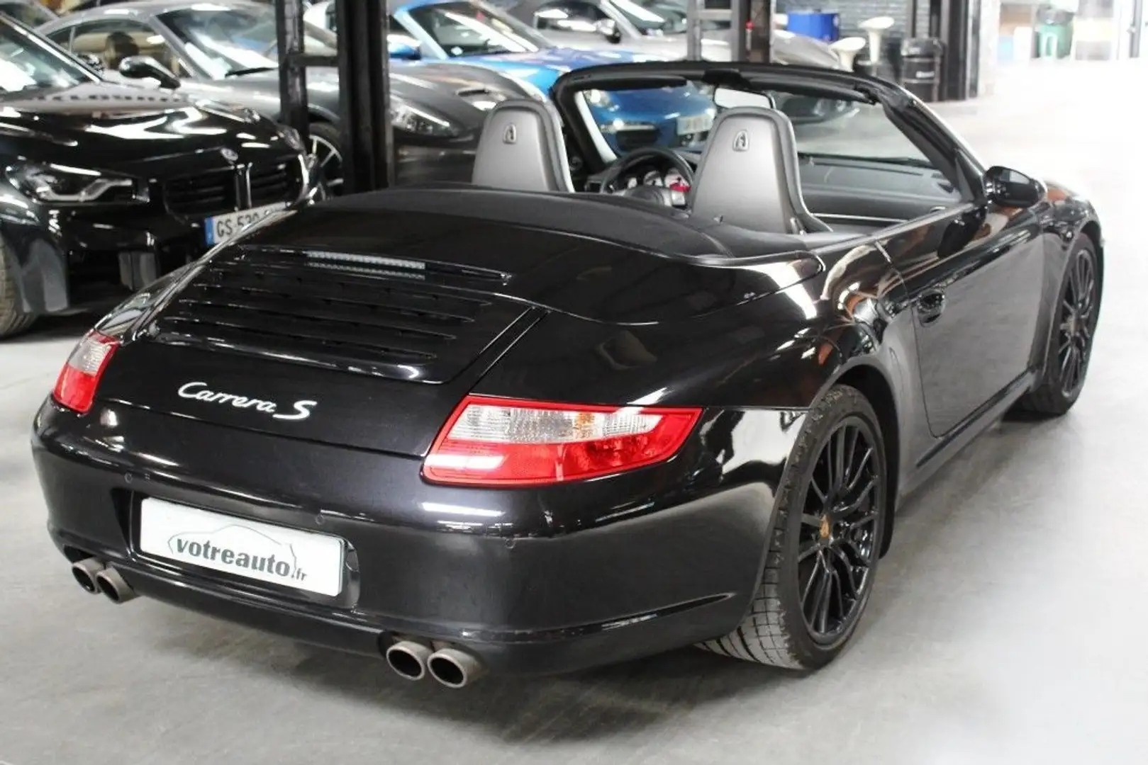 Porsche 911 (997) CABRIOLET 3.8 355 CARRERA S Noir - 2