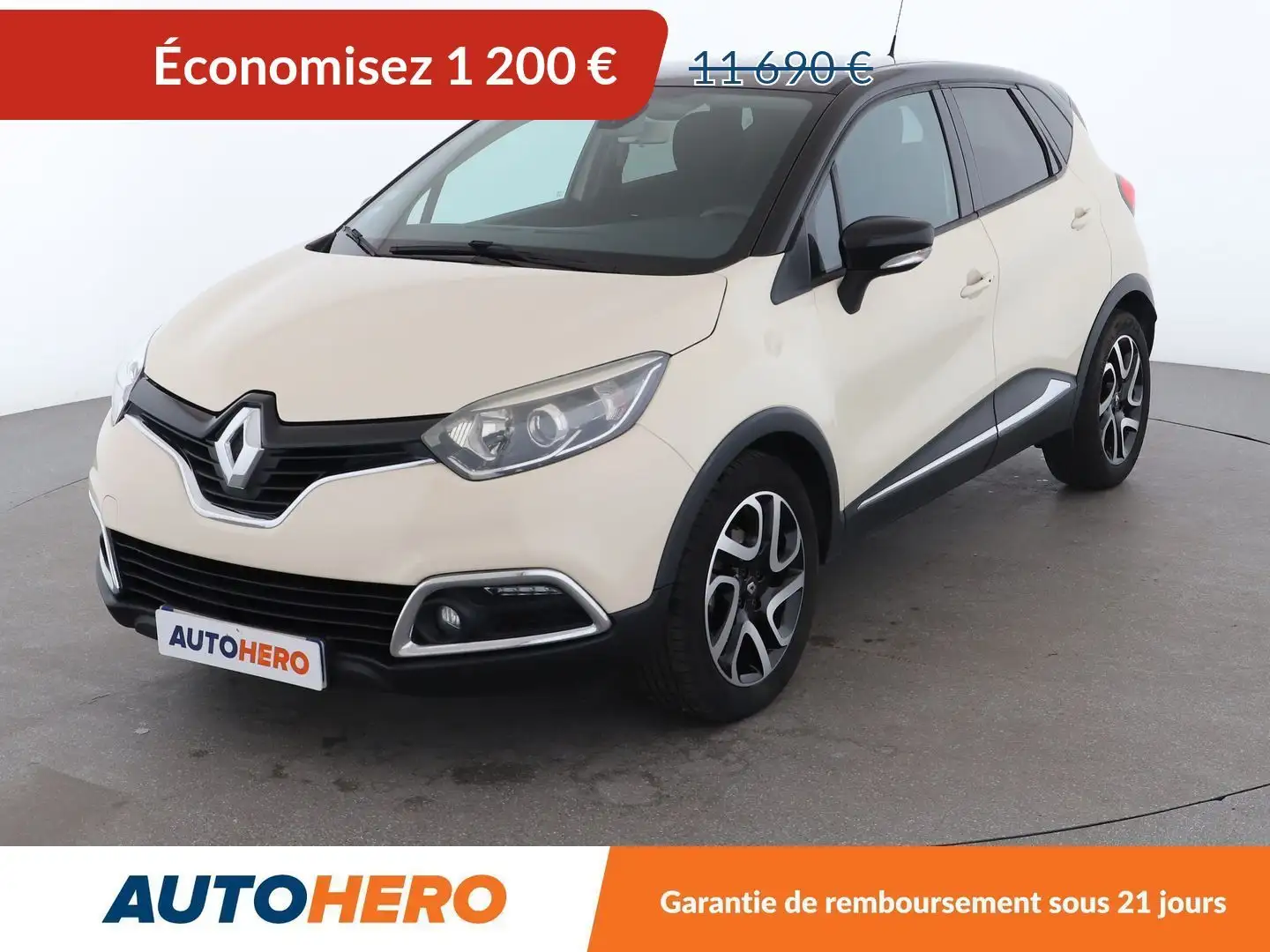 Renault Captur 1.2 TCe Intens EDC Beige - 1