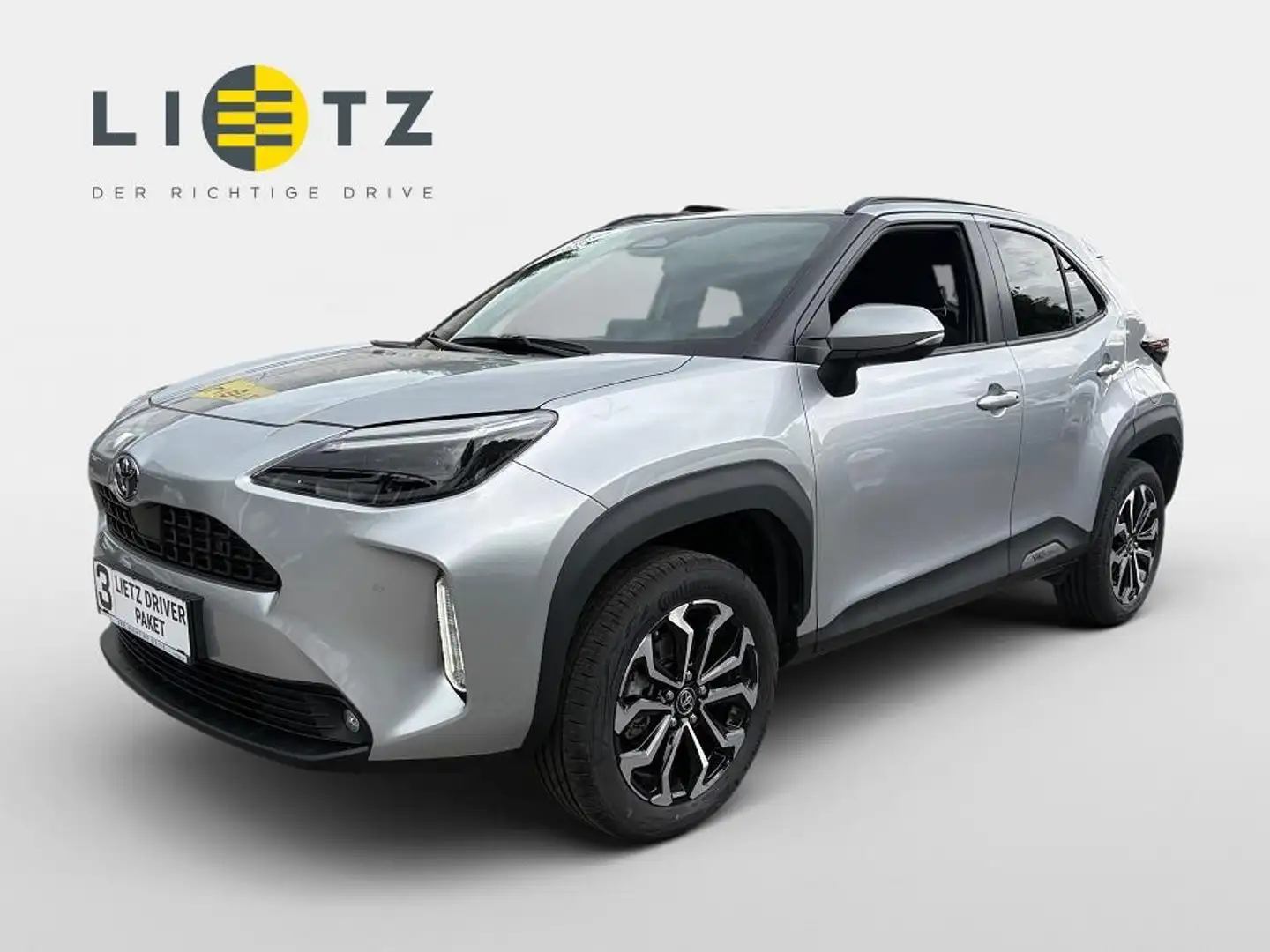 Toyota Yaris Cross 1,5 VVT-i Hybrid Active Drive Aut. Silber - 1