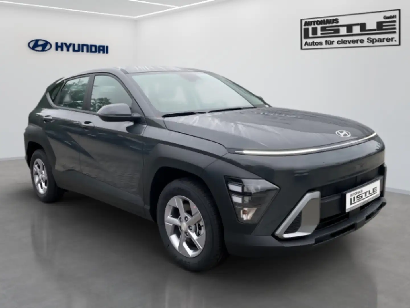 Hyundai KONA Select Hybrid Funktionspaket Navi LED ACC Apple Ca Grau - 2
