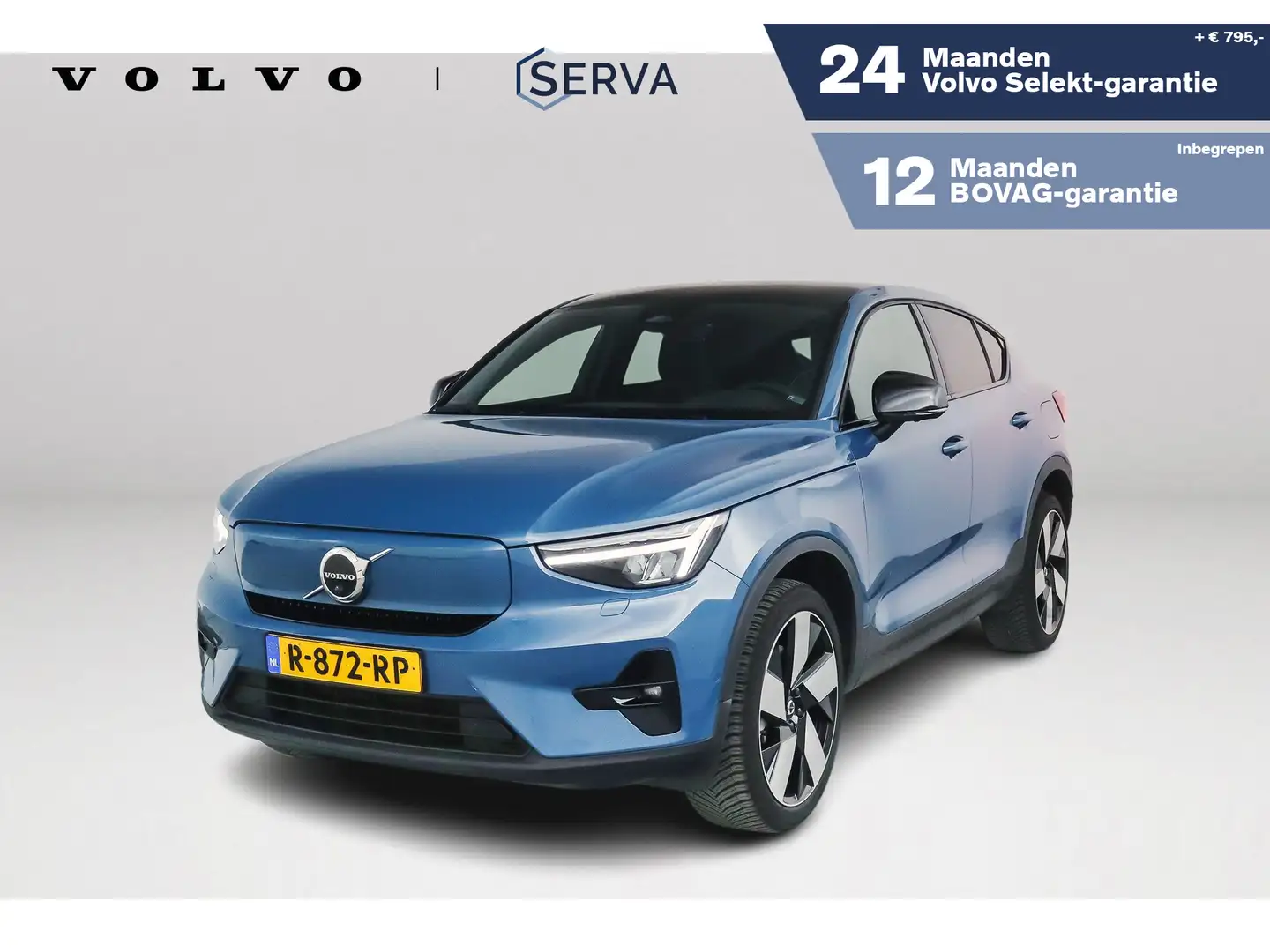 Volvo C40 Recharge Ultimate | Panoramadak | Harman Kardon | Albastru - 1