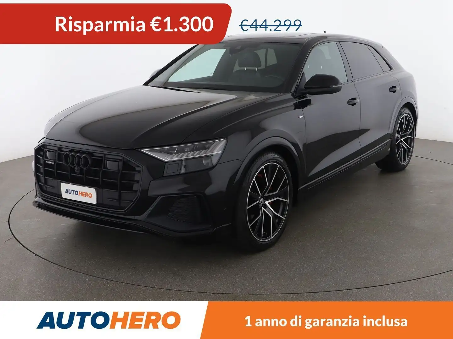 Audi Q8 50 TDI sport  286 CV tiptronic quattro Noir - 1