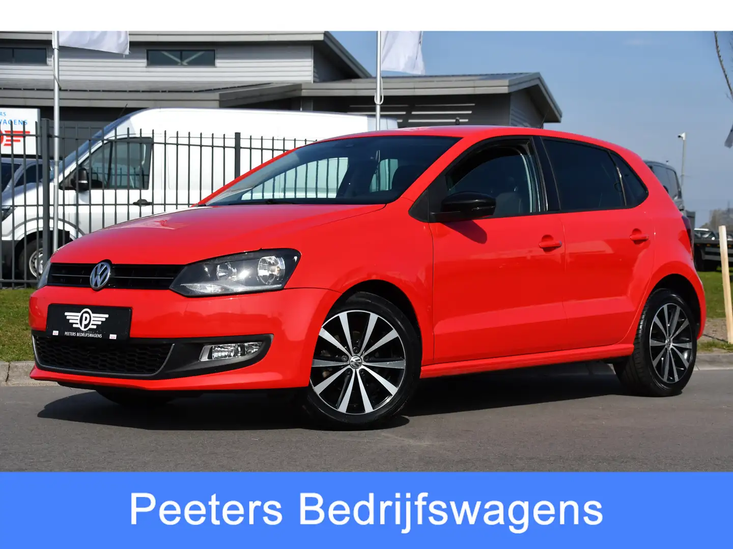 Volkswagen Polo 1.2 TSI BlueMotion Highline Cruise, Sensoren, Airc Rosso - 1