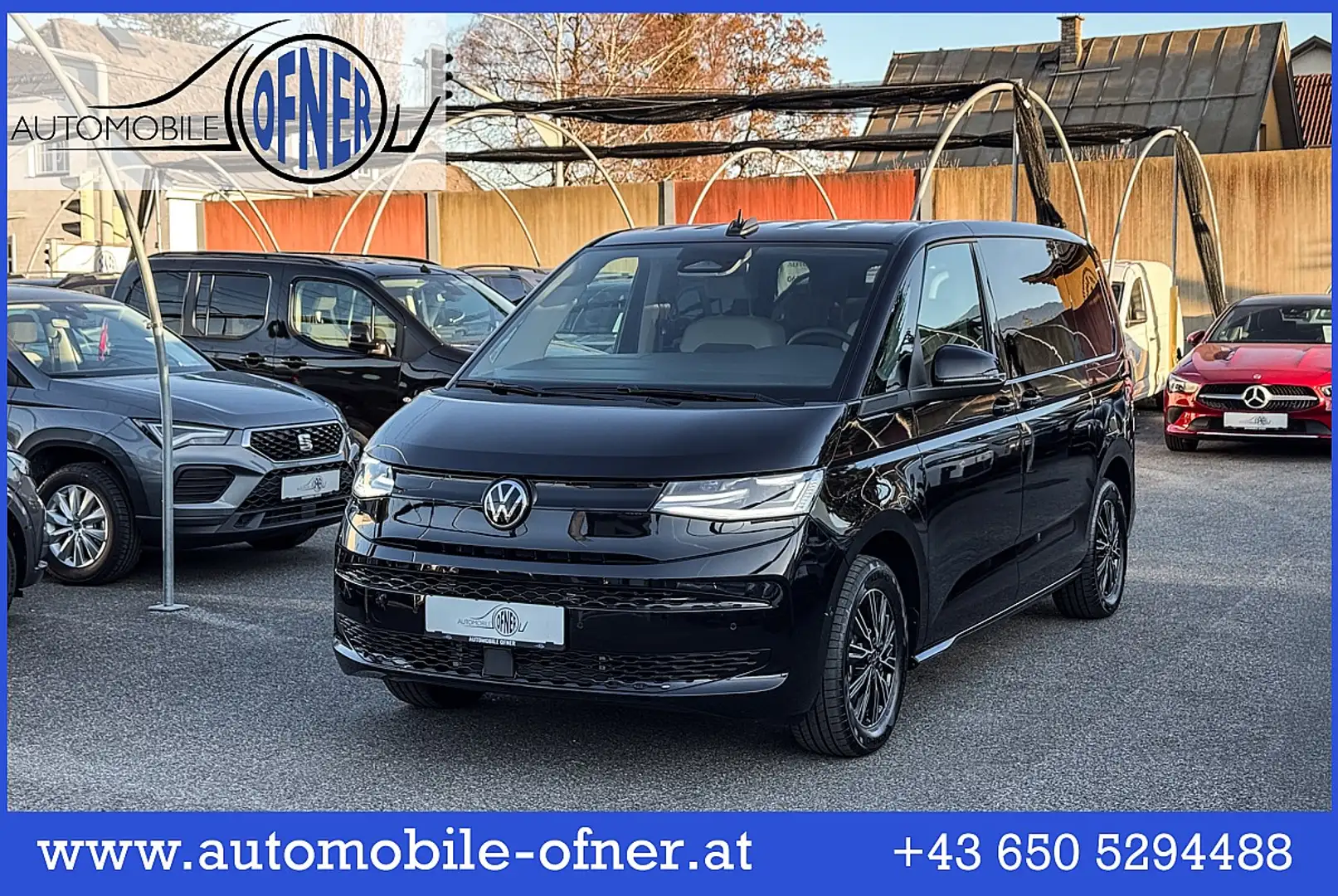 Volkswagen T7 Multivan 1,5 TSI eHybrid PHEV Business DSG 4MOT... Schwarz - 1