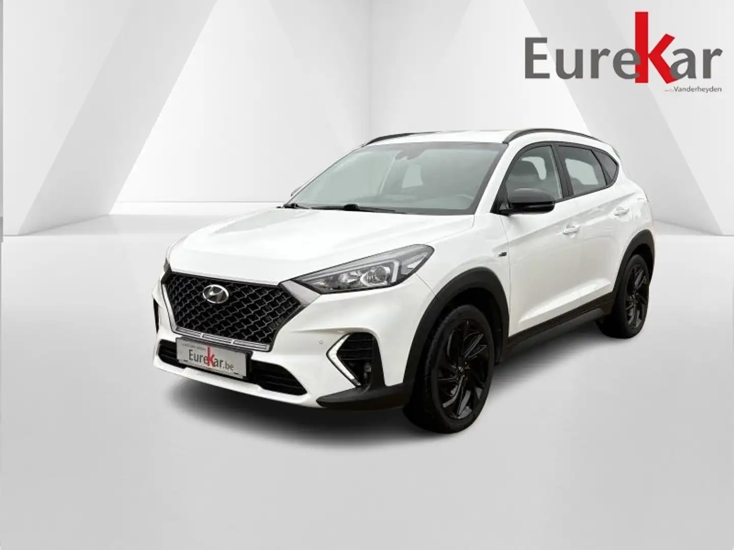 Hyundai TUCSON 1.6 CRDI N-Line DCT Blanc - 1