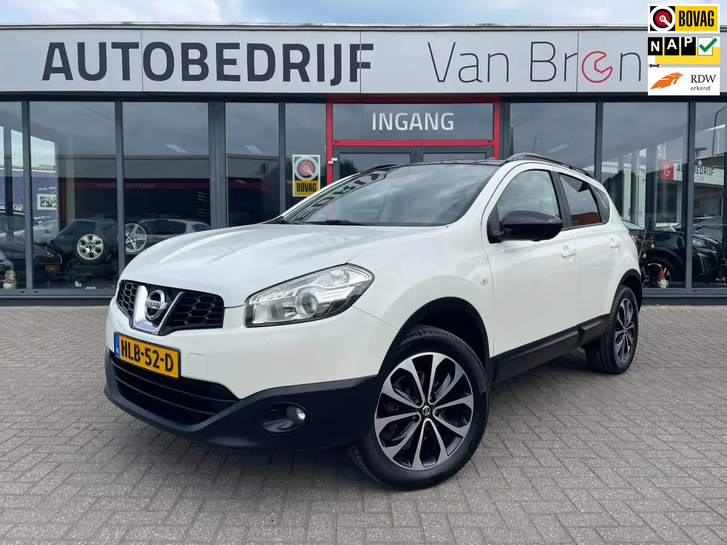 Nissan Qashqai 2.0 | 360° Camera | Trekhaak | Pano | Alcantara Blanco - 1
