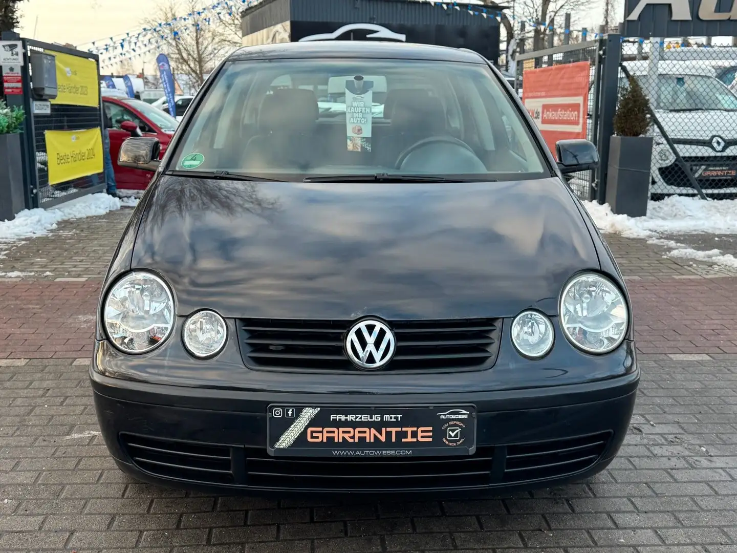Volkswagen Polo 1.2 Comfortline*Klima*Allwetter*TÜV NEU* Schwarz - 2