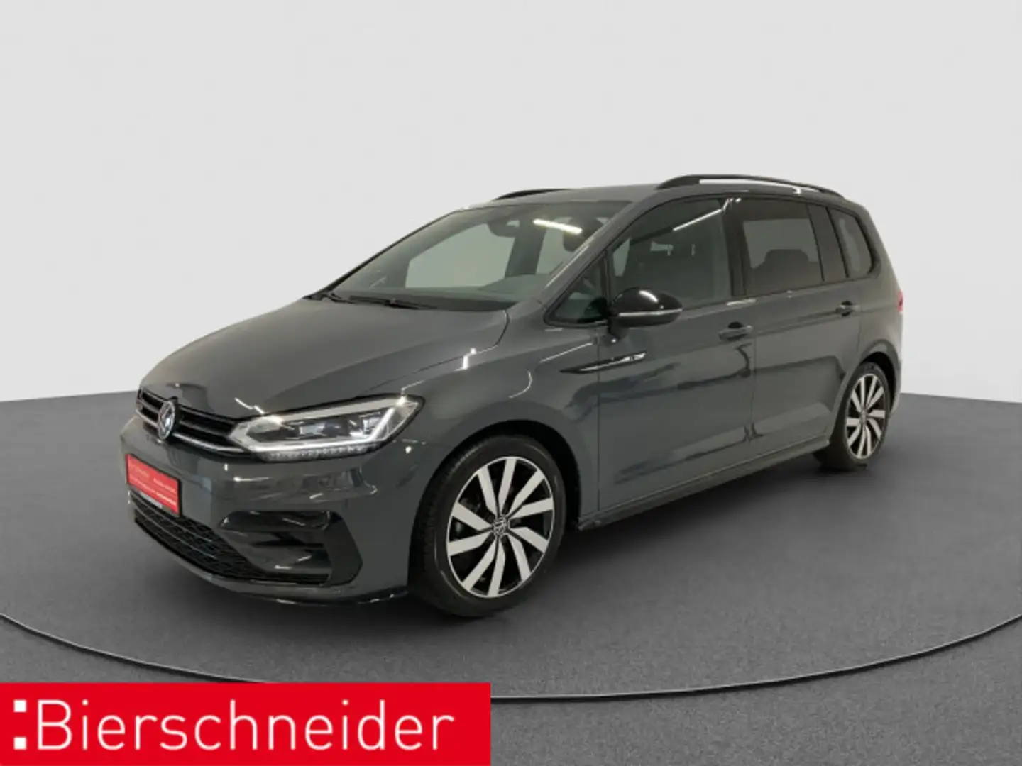 Volkswagen Touran 1.5 TSI DSG R-Line Black 7SITZE AHK PANO Grau - 1