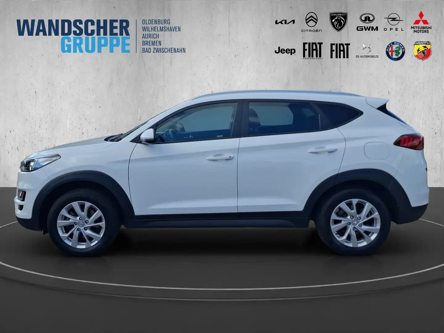 Hyundai TUCSON Advantage 1.6 Kam.+Navi+SHZ+2xKlima+LM Weiß - 2