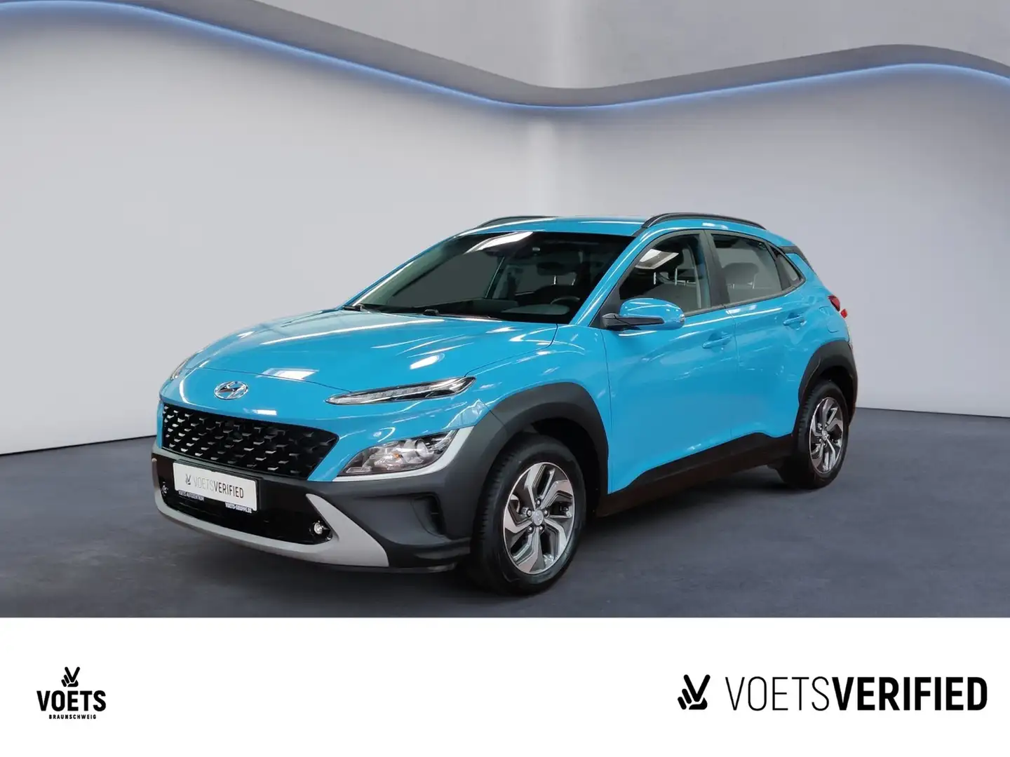 Hyundai KONA 1.6 GDI Hybrid 2WD PDC+DAB+SHZ Albastru - 1