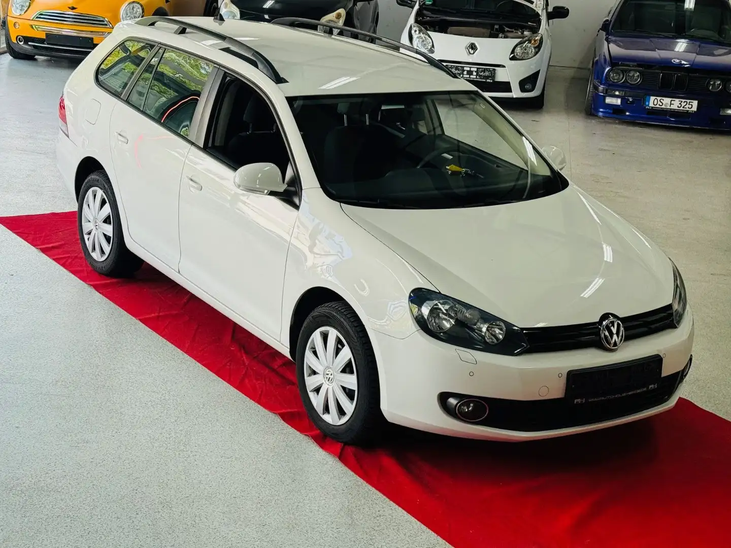 Volkswagen Golf VI Variant Trendline -DSG Weiß - 1