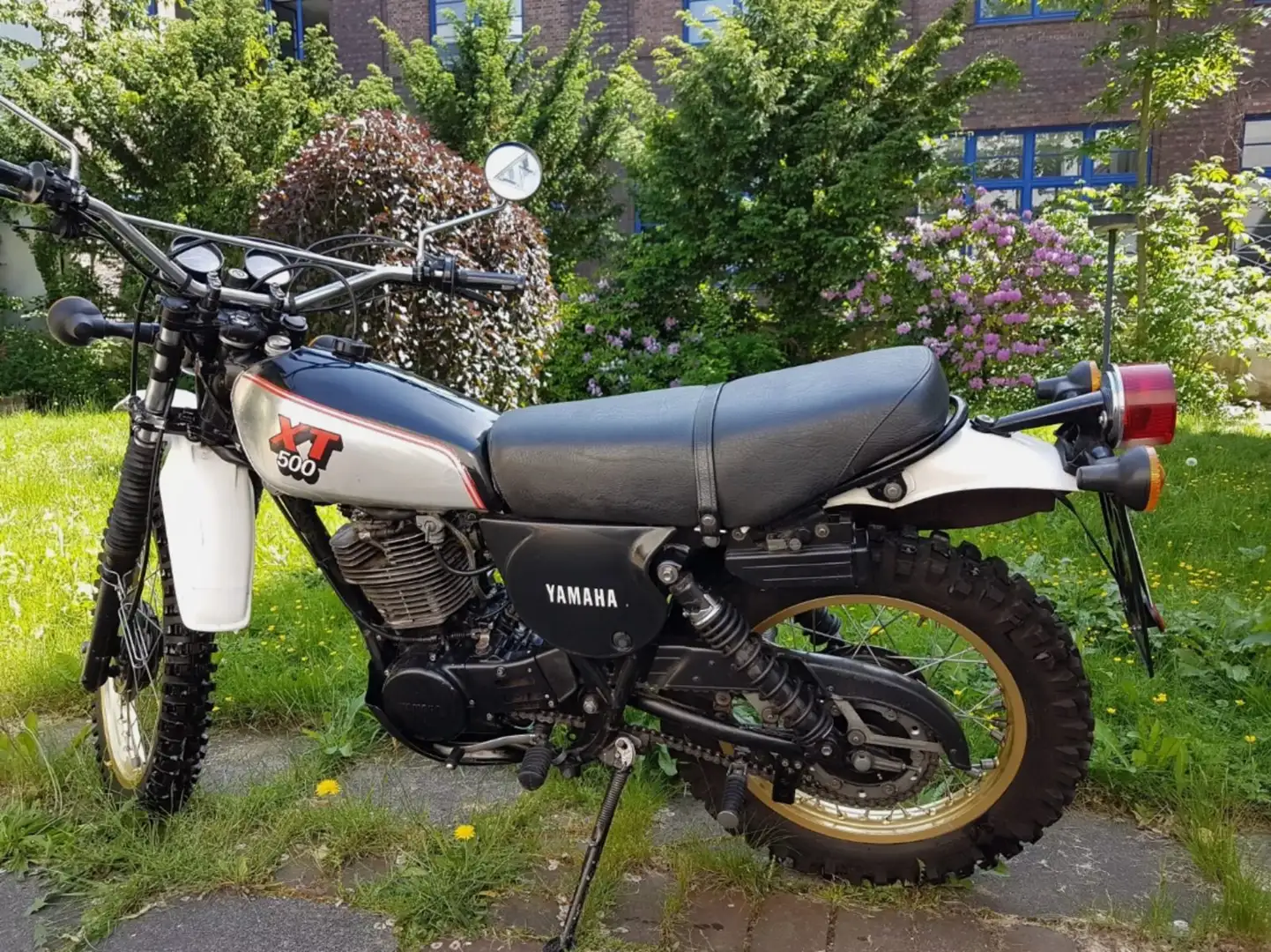 Yamaha XT 500 Alb - 1