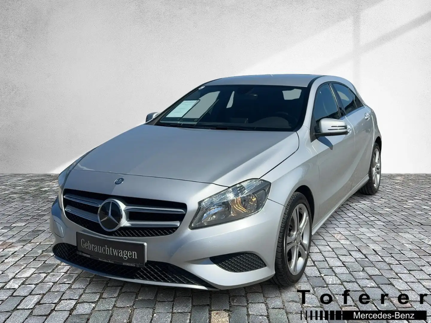 Mercedes-Benz A 180 Leder RKam Klima Shz Silber - 1