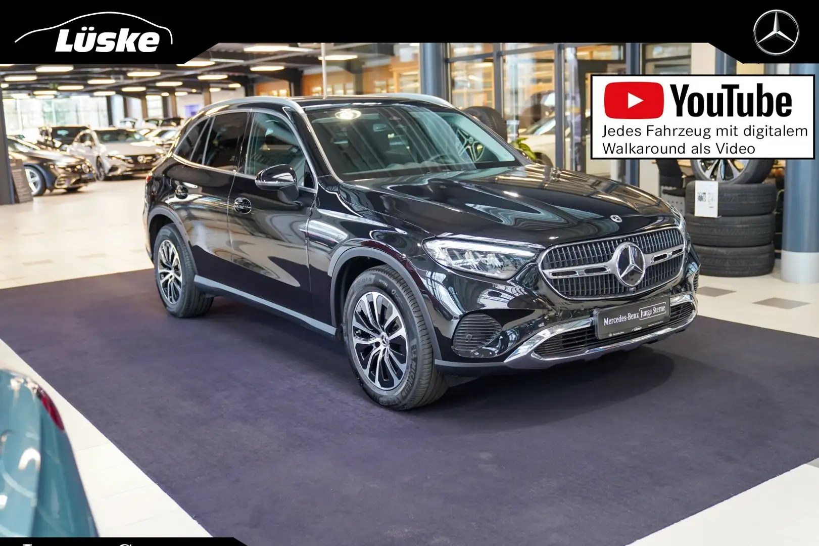 Mercedes-Benz GLC 220 GLC 220 d 4M AVANTGARDE AHK Induktion Memory DAB Zwart - 1