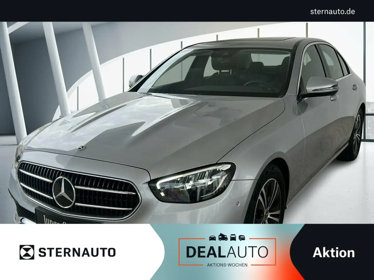 Mercedes-Benz E 200 E 200 Avantgarde/SHD/Kamera/LED/Navi/Sitzhzg. Argent - 1