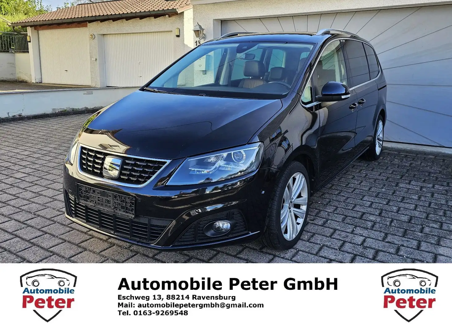 SEAT Alhambra Xcellence 7 Kam ACC 4Drive Kindersitz Schwarz - 1