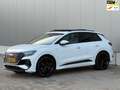 Audi Q4 e-tron 40 S Line Competition 77 kWh 92% SOH PANO NAP BTW Blanc - thumbnail 1