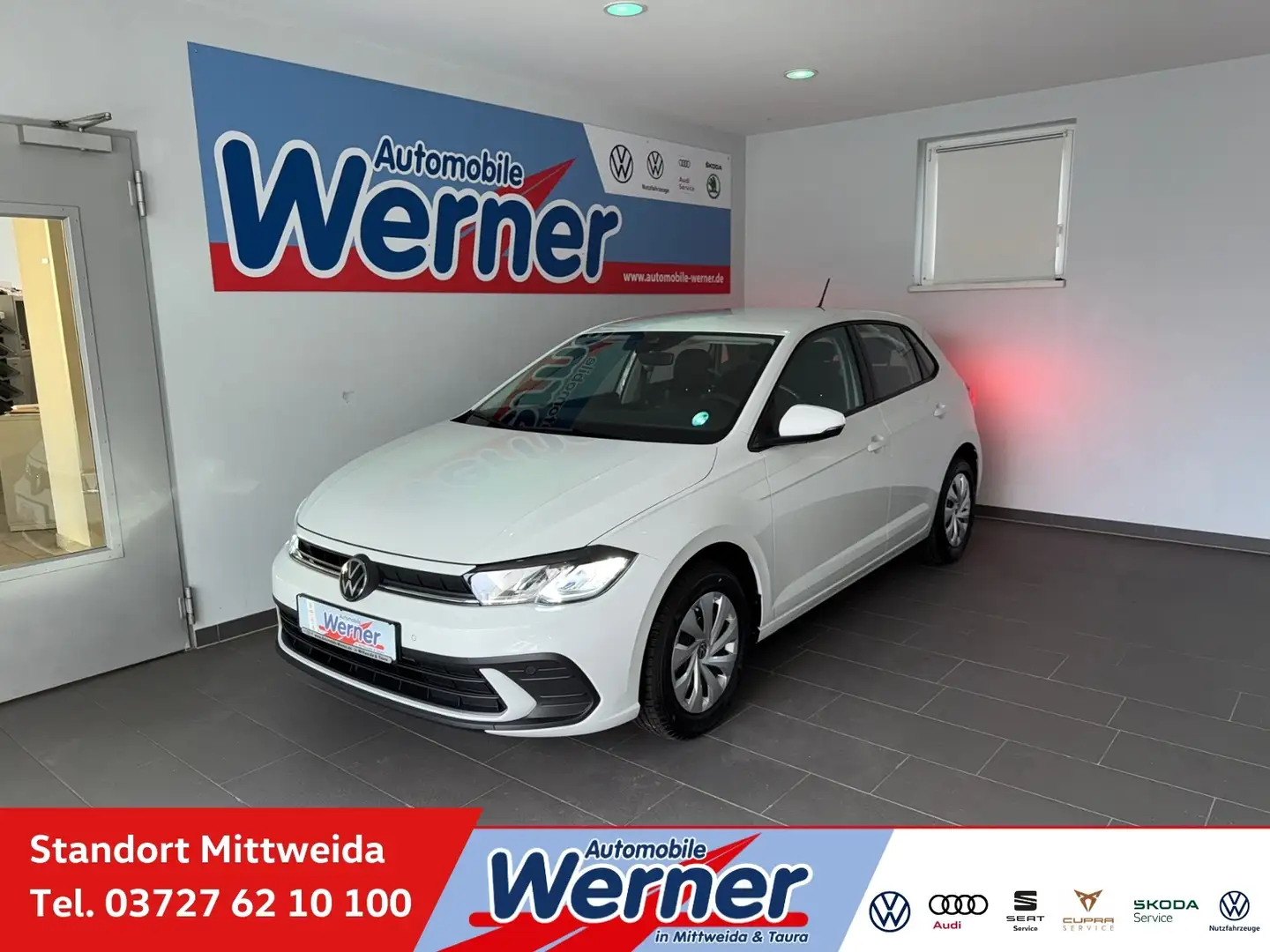 Volkswagen Polo Life 1.0 Sitzh Einparkh App-Navi Ganzjahresreifen Weiß - 1