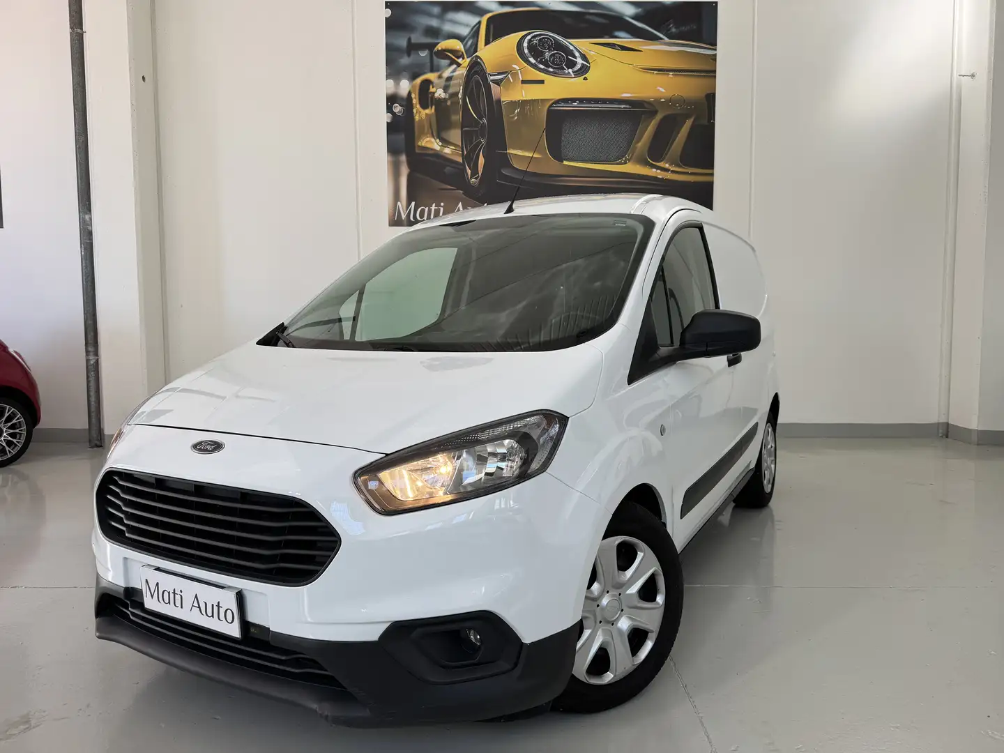 Ford Transit Courier 1.5 tdci 75cv Furgone Trend IVA ESPOSTA Blanc - 1