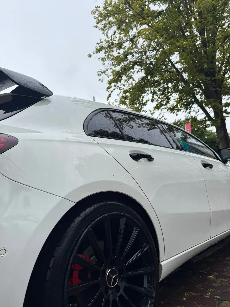 Mercedes-Benz A 220 Amg A 45s Pakket Automaat+Chameleon getint ramen+ Wit - 2