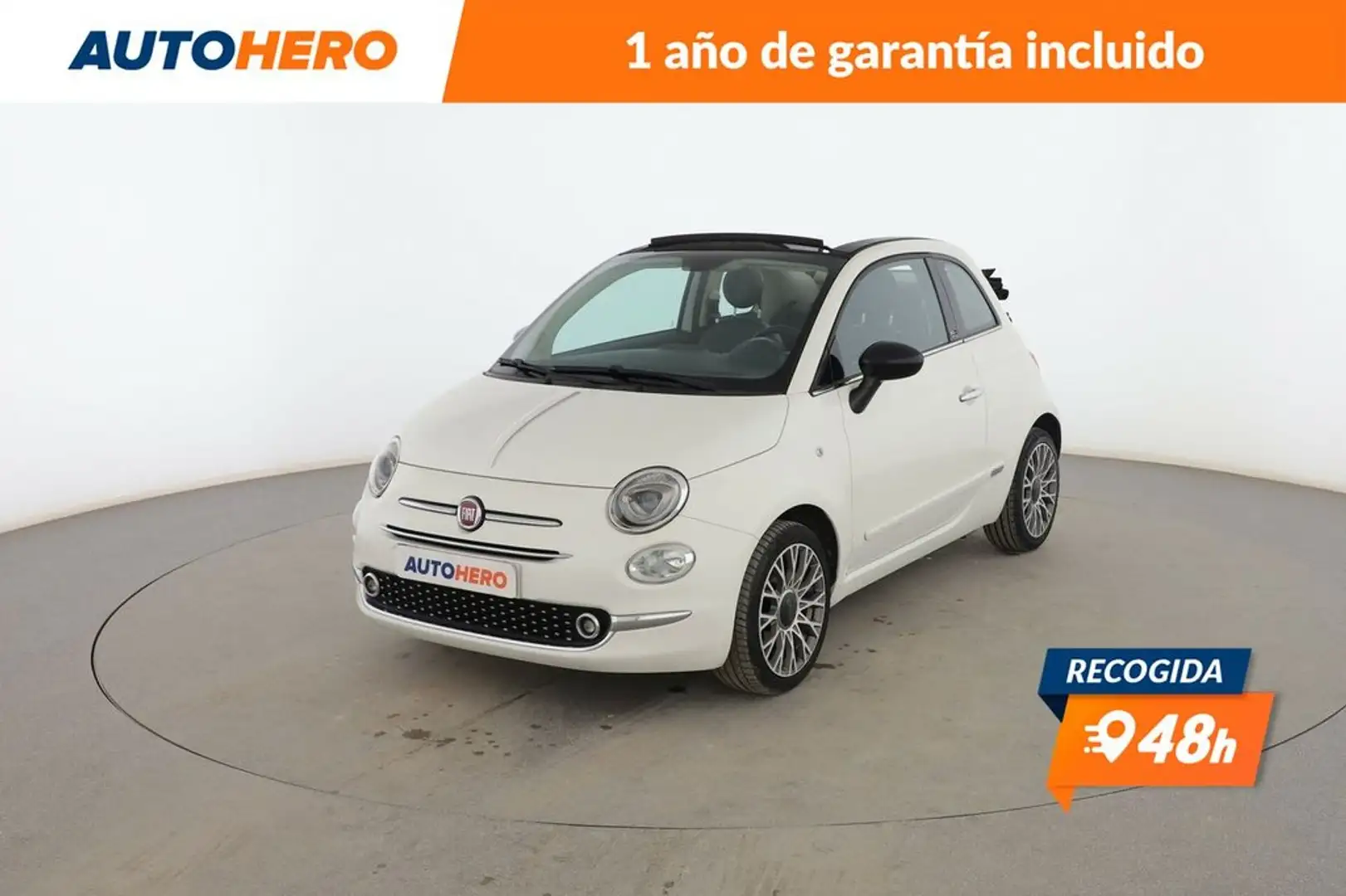 Fiat 500 1.2 Lounge Gelb - 1
