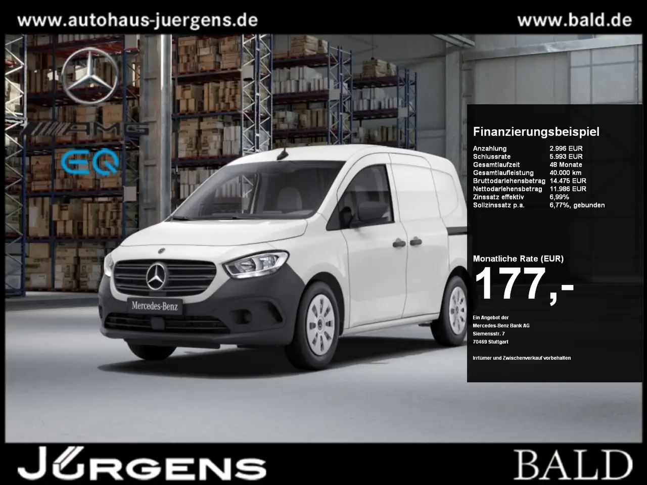 Mercedes-Benz Citan 110 CDI Kasten/Standard/Schiebet. re+li