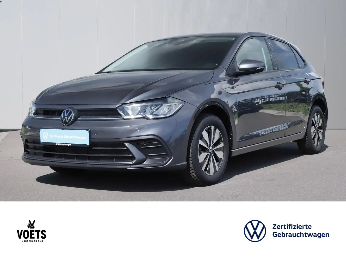 Volkswagen Polo VI MOVE 1.0 TSI DSG LED+NAVI+ACC Grau - 1