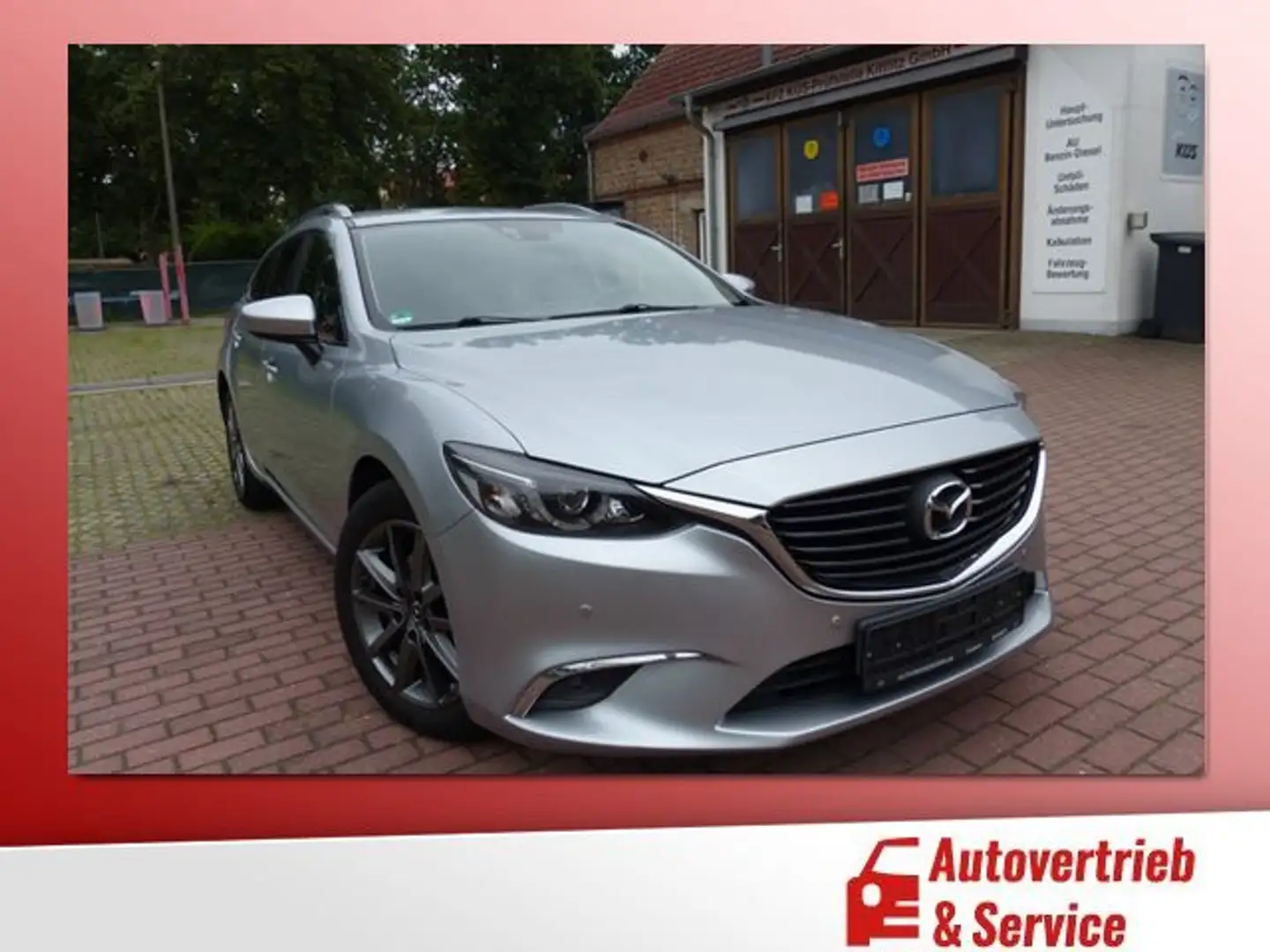 Mazda 6 2.2 Exclusive-Line Autom.,Tempom.,Navi,Sitzh. Grau - 1