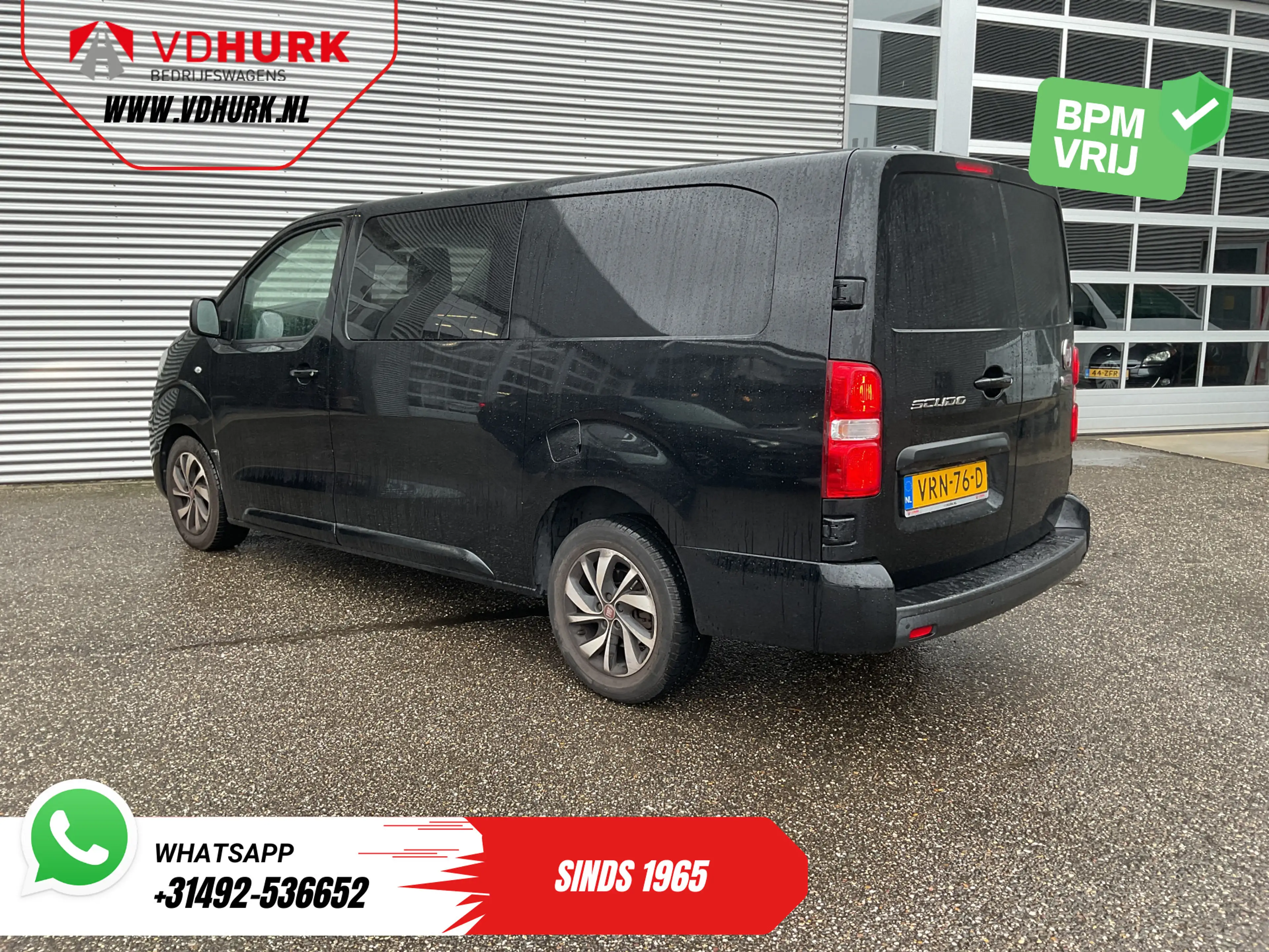 Fiat Scudo 2.0 MJ 180 pk Aut. DC Dubbel Cabine Carplay/ Xenon
