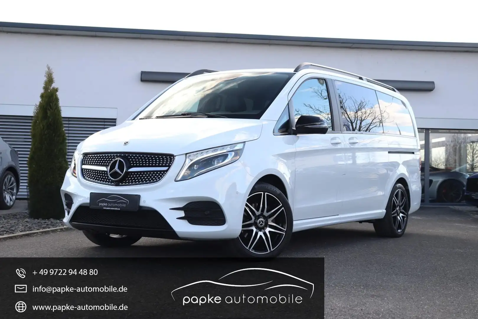 Mercedes-Benz V 250 d 4Matic AMG-Line Avantgarde +AHK+6-SITZER+AGILITY Blanco - 1