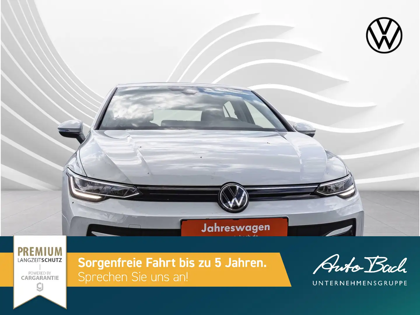 Volkswagen Golf VIII 1.5 eTSI "Life" DSG LED Digital Cockpi Blanc - 2