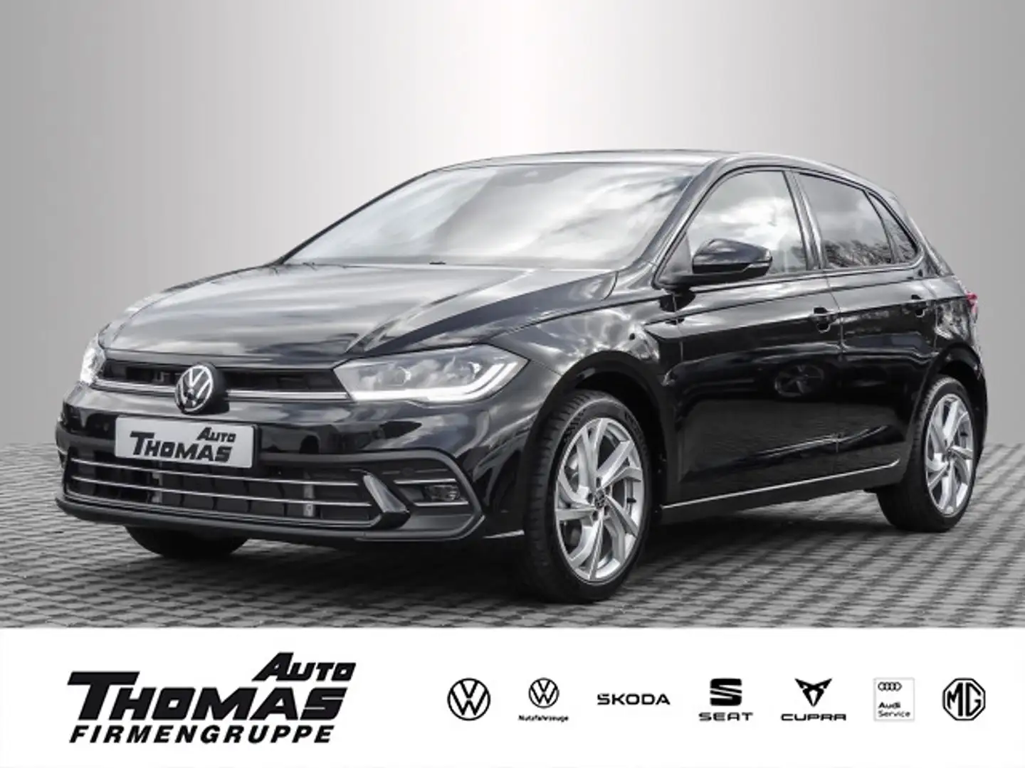 Volkswagen Polo Style 1,0 l TSI Style DSG AHK Klima Pano Na Schwarz - 1