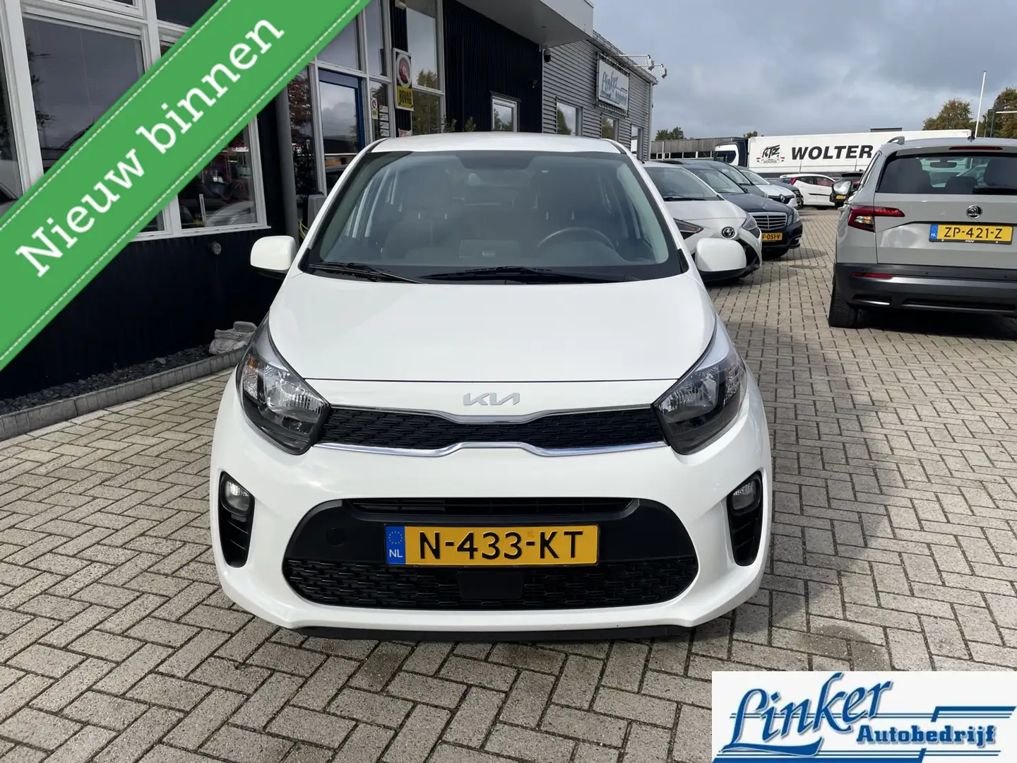 Kia Picanto 1.0 DPi DynamicLine - NL-AUTO APPLE CARPLAY CAMERA Blanc - 2