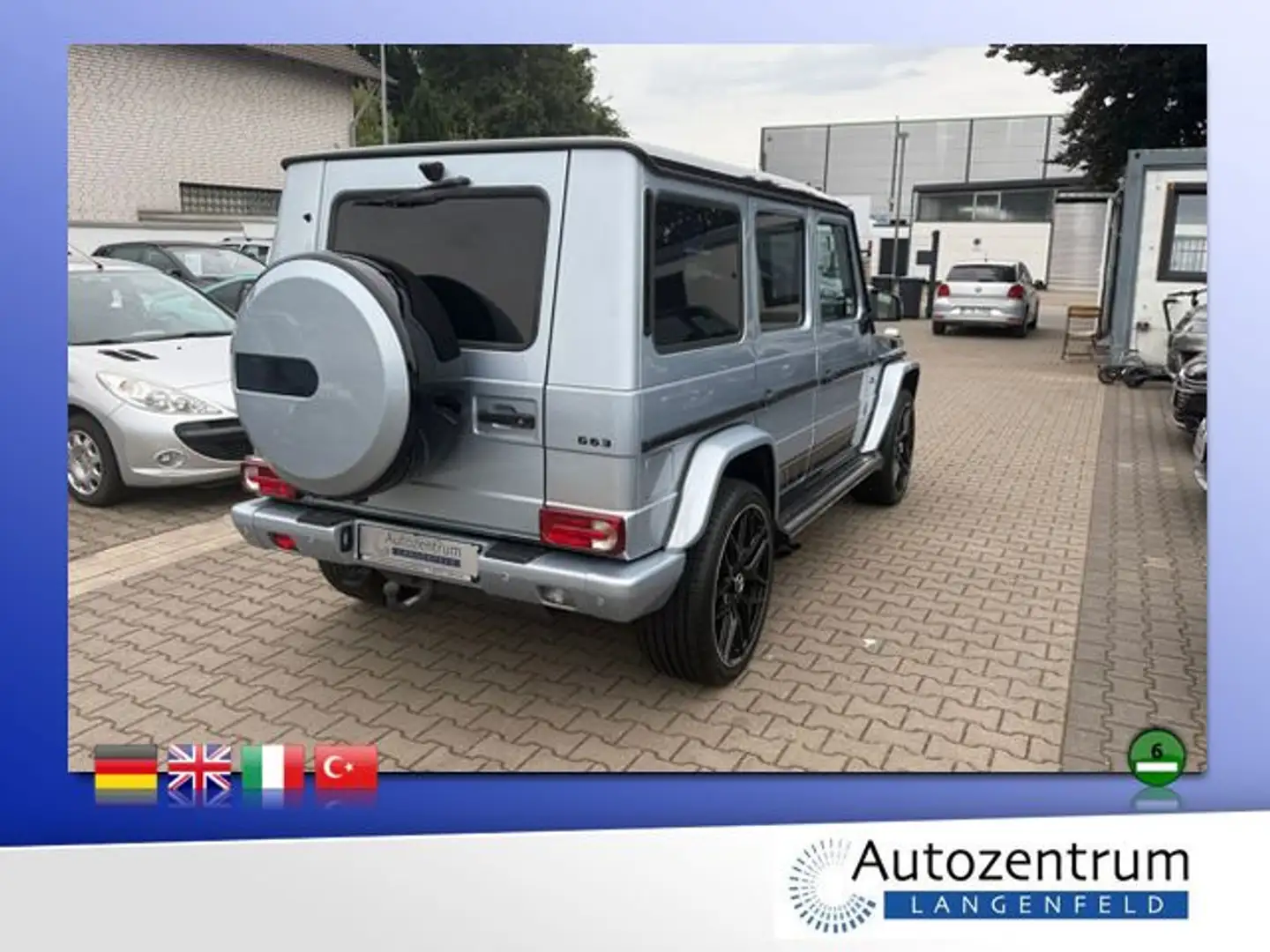 Mercedes-Benz G 63 AMG Edition 4*DESIGNO*22ZOLL*AHK*SD* Stříbrná - 2