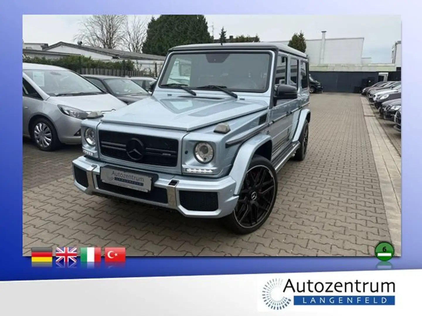Mercedes-Benz G 63 AMG Edition 4*DESIGNO*22ZOLL*AHK*SD* Silber - 1