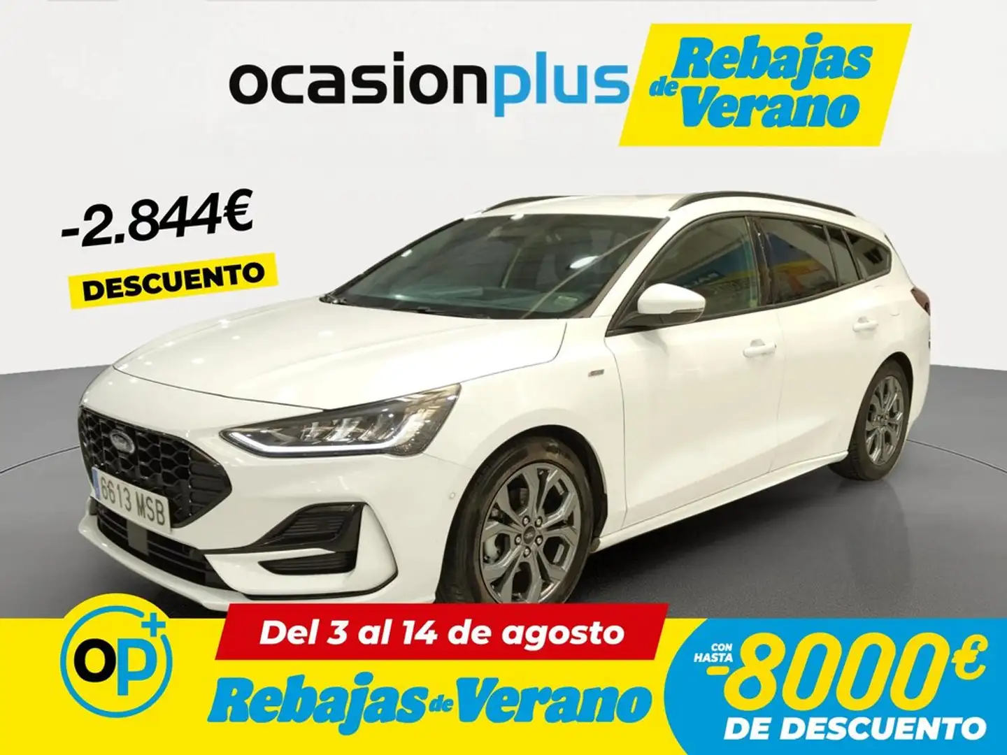 Ford Focus Sportbreak 1.0 Ecoboost MHEV ST-Line 155 Blanco - 1